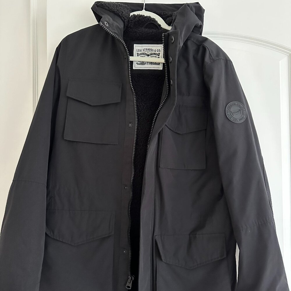 Levi’s Jacket Hooded Full Zip Winter Parka